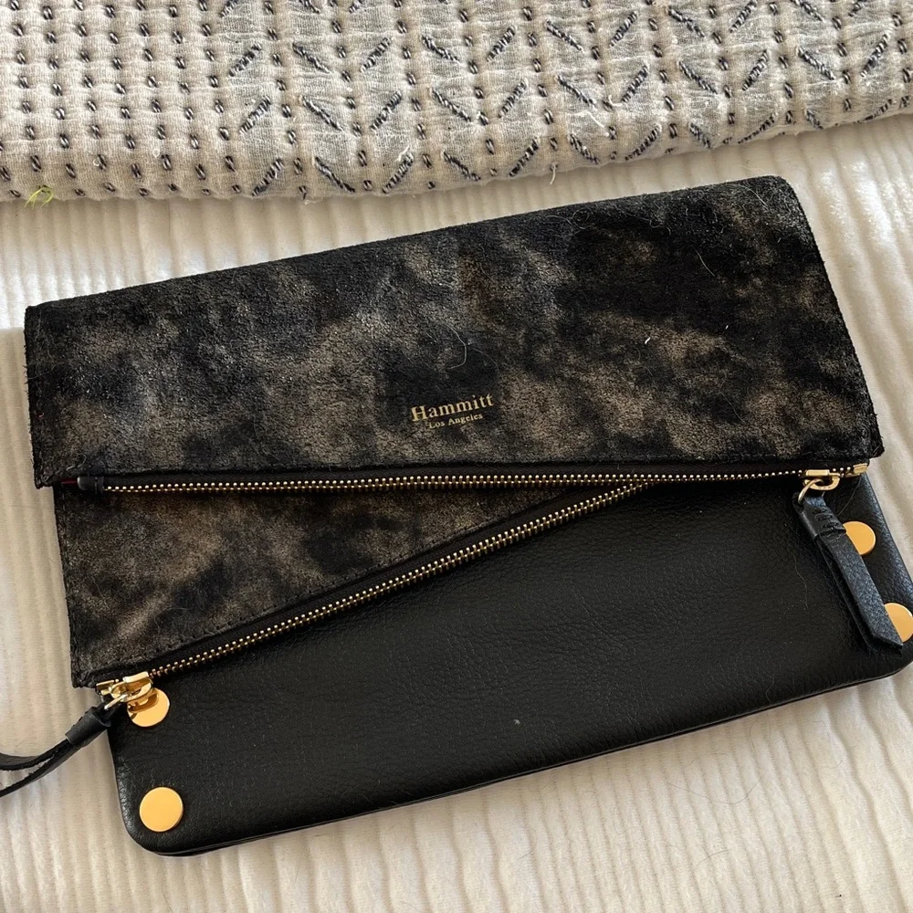 New Hammitt Dillon Bag in Black / Gold. ***NO STRAP*** - Picture 3 of 7